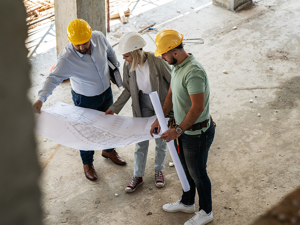 Baustellen Projekt-Koordination